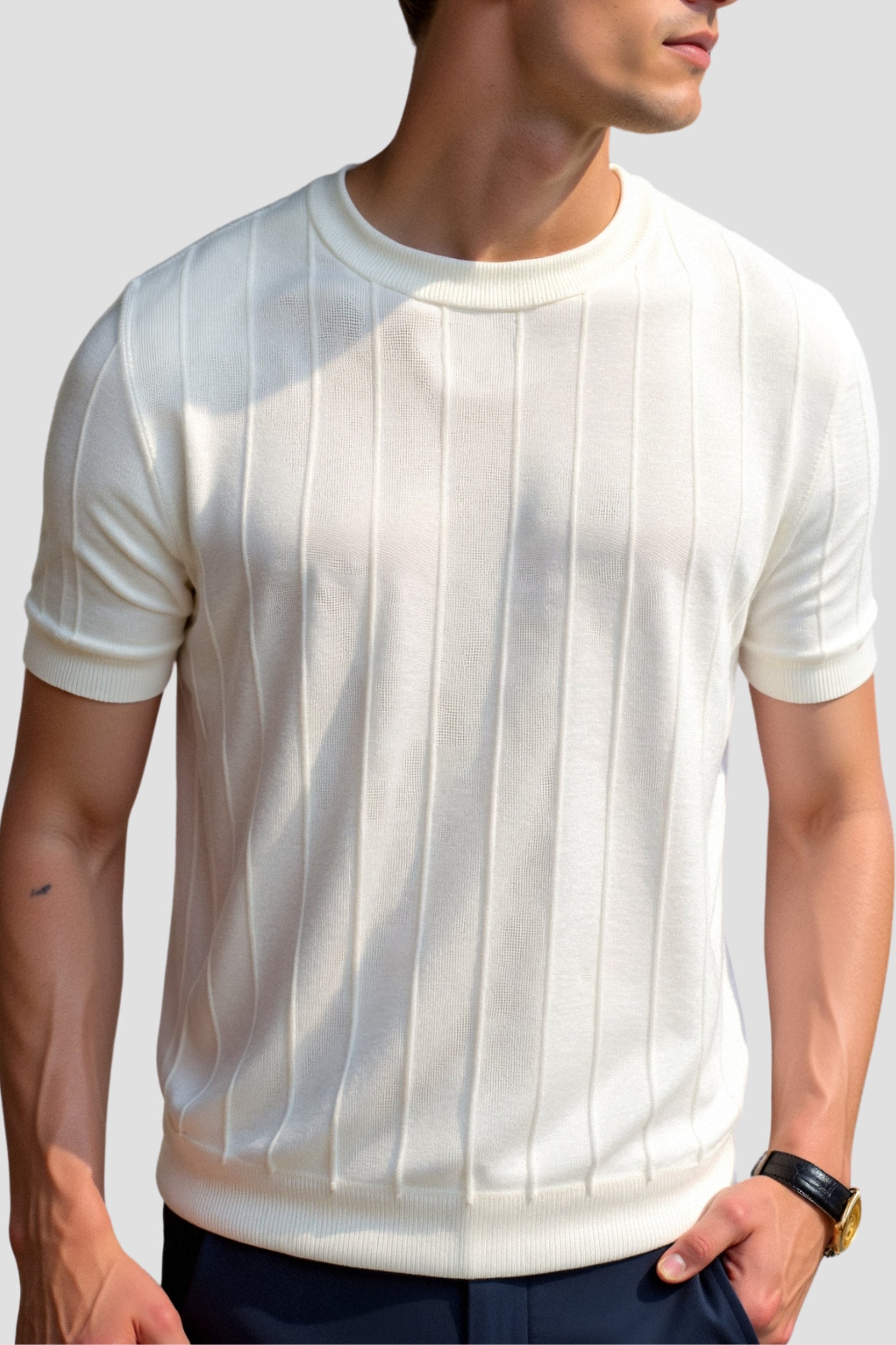 NOBA Classic Heavy Striped T-Shirt